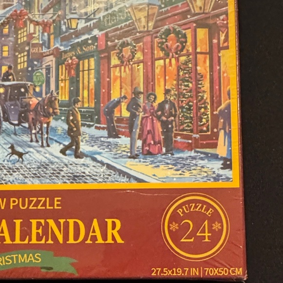 Christmas Advent Calendar Jigsaw Puzzle - Picture 4 of 6